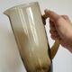 Amber glass jug/jug