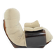 Fauteuil Marsala et son repose-pied Ligne Roset beige clair