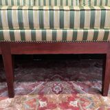 Empire mahogany sofa bench