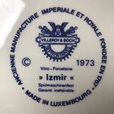 Ceramic plate villeroy and boch model izmir 70s