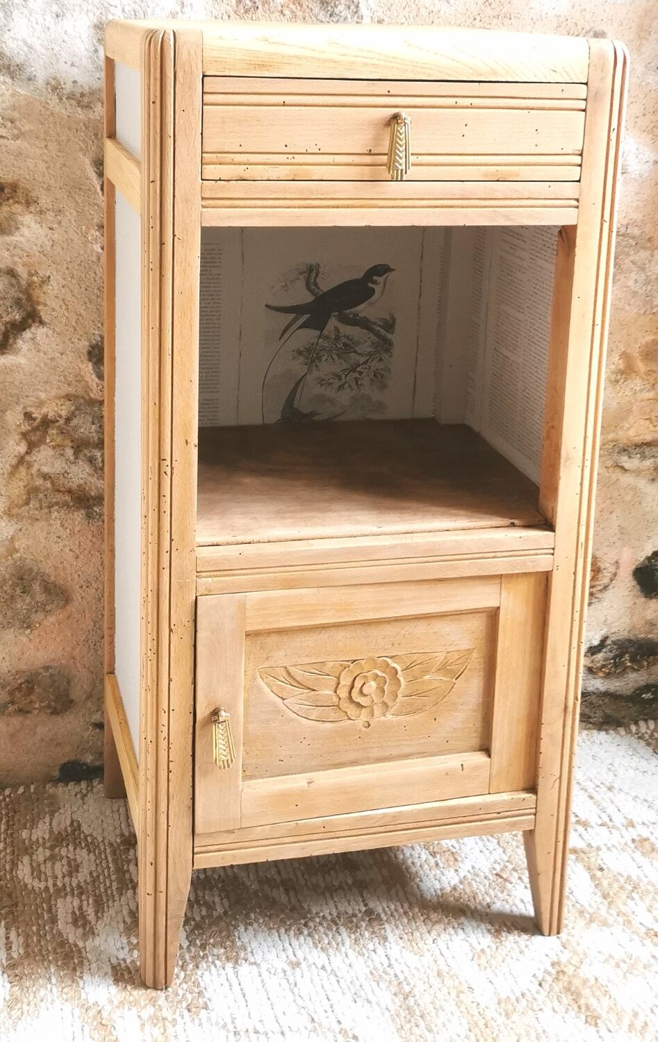 Art Deco Nightstand Fully Renovated