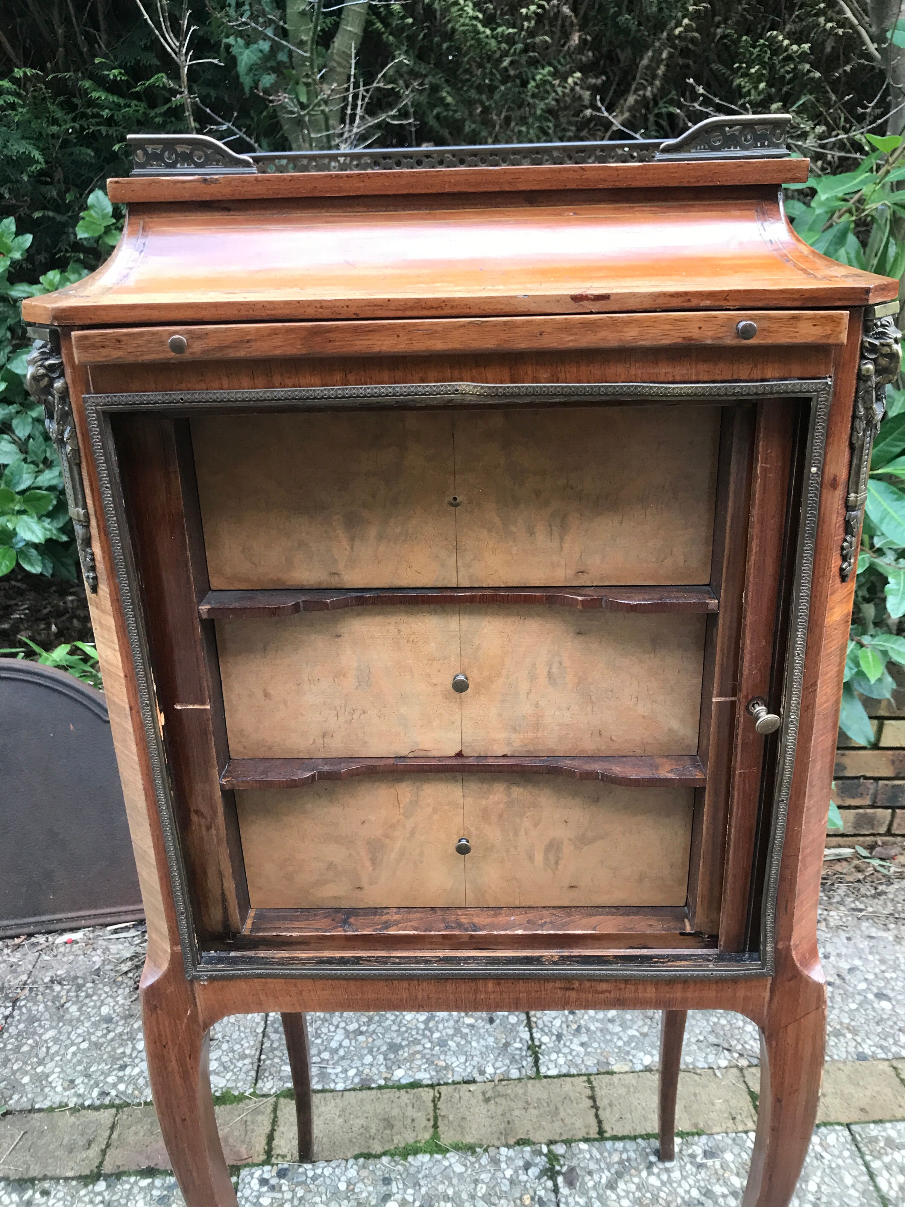 Furniture style Louis XV marquetry