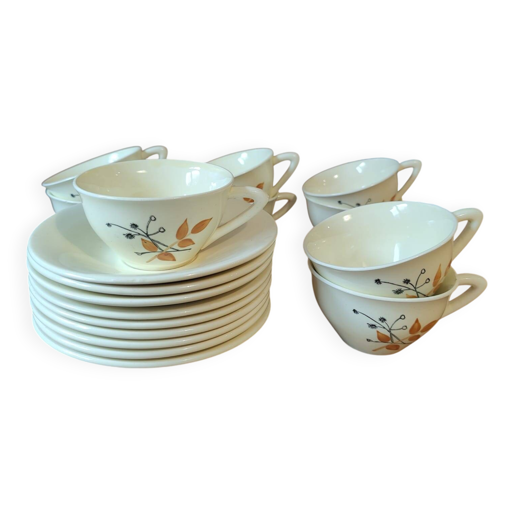 Salins, Mirande cups and saucers