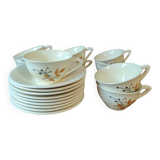 Salins, Mirande cups and saucers