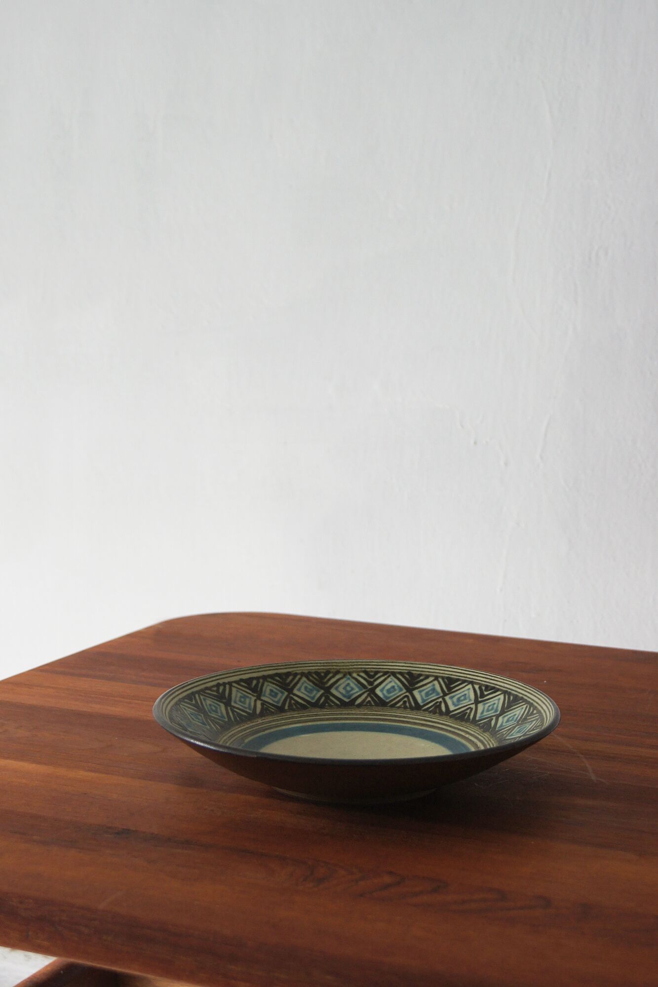 Ceramic Wall Plate from Eva Kumpmann, 1960s