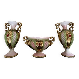 Set of 3 CAL LUCCA Italy vases