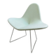 Petal armchair by Materia design – aqua green