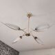 Chandelier with two vintage wall lamps house Lunel 1960