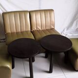 Page 1 of 17 Modular sofa, vintage 4-seater leatherette armchairs