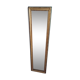 Rectangular mirror with beaded threads 35x128cm