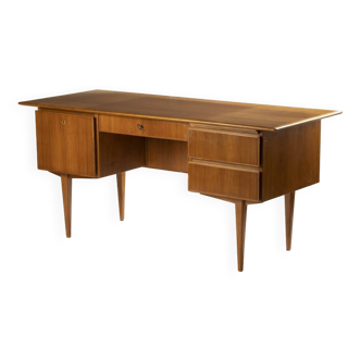 Large Danish oak desk