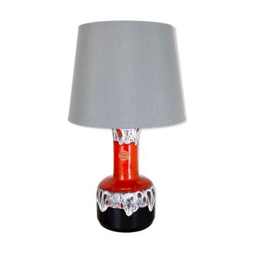 Lampe Fat lava par Jasba Ceramics Allemagne 1970s