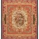 Handmade European Vintage Aubusson Kilim 306 cm x 335 cm
