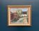Original Mid Century Swedish Oil On Canvas – “Suburbia” By Erik Hult
