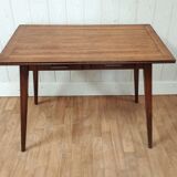 Vintage desk feet compass solid oak
