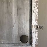 18th century door with fretted crosspieces