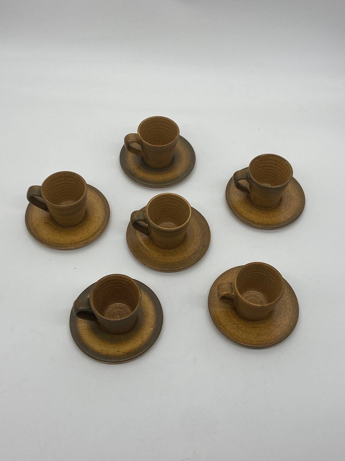 Stoneware coffee service, Longchamp France