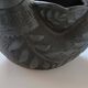 Zoomorphic vase with double birds in black clay from Marginea, Romania.