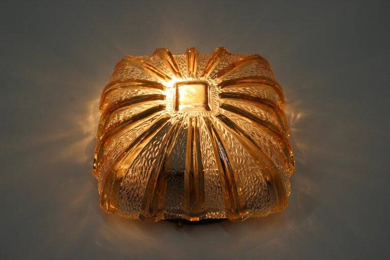Lampe murale ou de plafond de design mid-century, Allemagne, années 1970