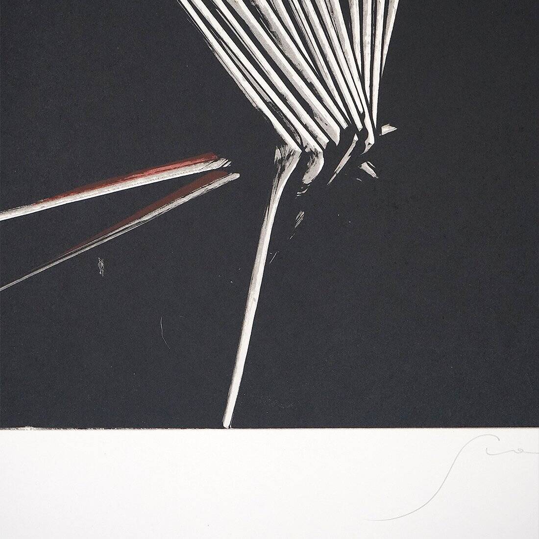 Emilio Scanavino, Composition, Colour Lithograph on Paper, 1970s