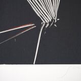 Emilio Scanavino, Composition, Colour Lithograph on Paper, 1970s