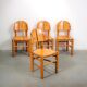 Ranier Daumiller dining room set with 4 chairs and round dining table