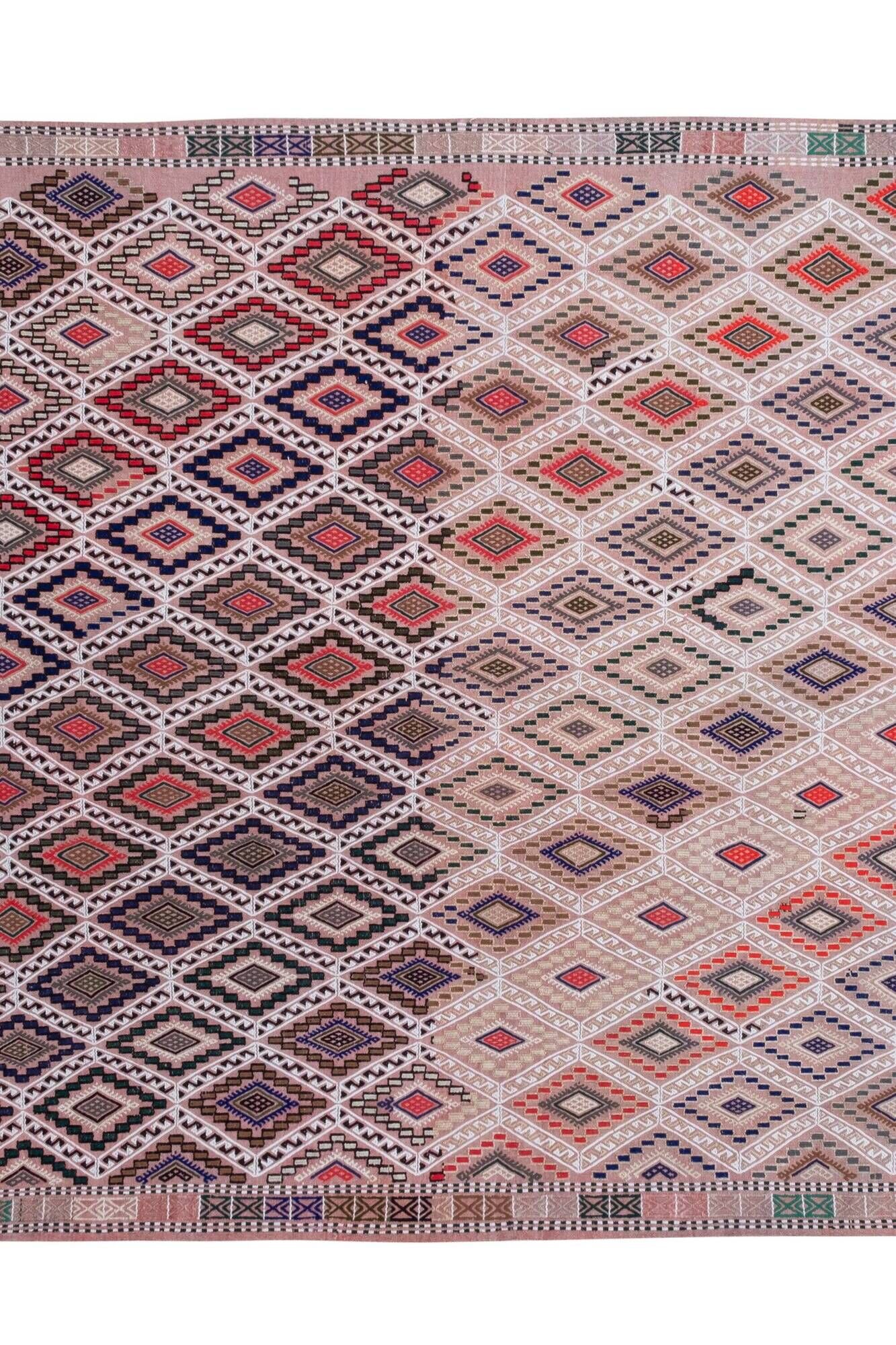 Vintage Turkish kilim, handwoven, 177x292 cm.