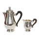 Christofle Gallia silver-plated milk jug and jug, 1920s