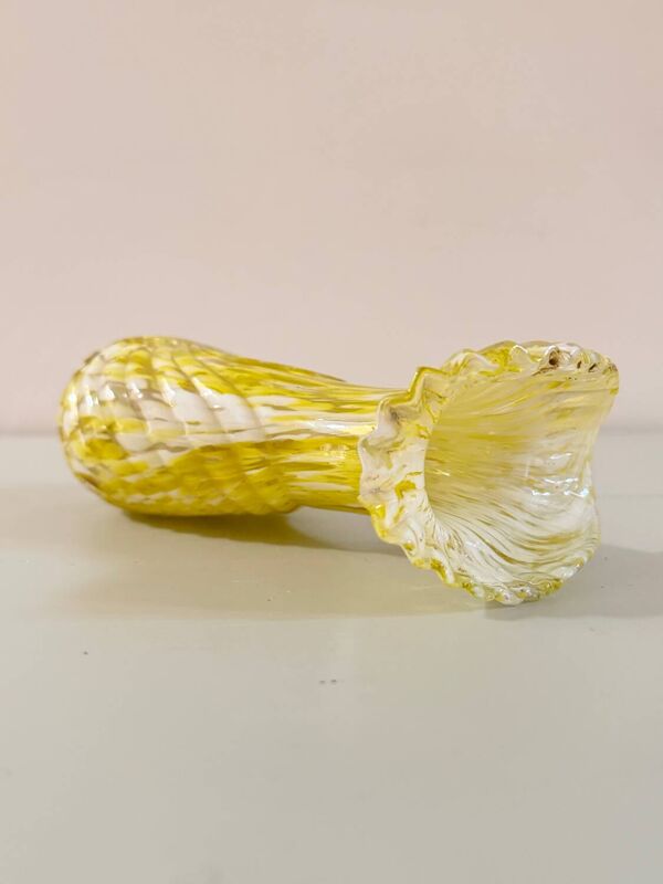 Vase soliflore Legras  « porte-bouquets soleil »