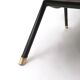 Burgundy Skai, Brass and Metal Lounge Chair, Italy
