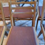 6 chaises style scandinave