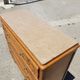 Old Art Deco chest of drawers 4 drawers and marble top