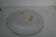 Decorative plate faience of Martres Tolosane decor floral
