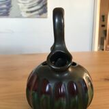Old enamel vase