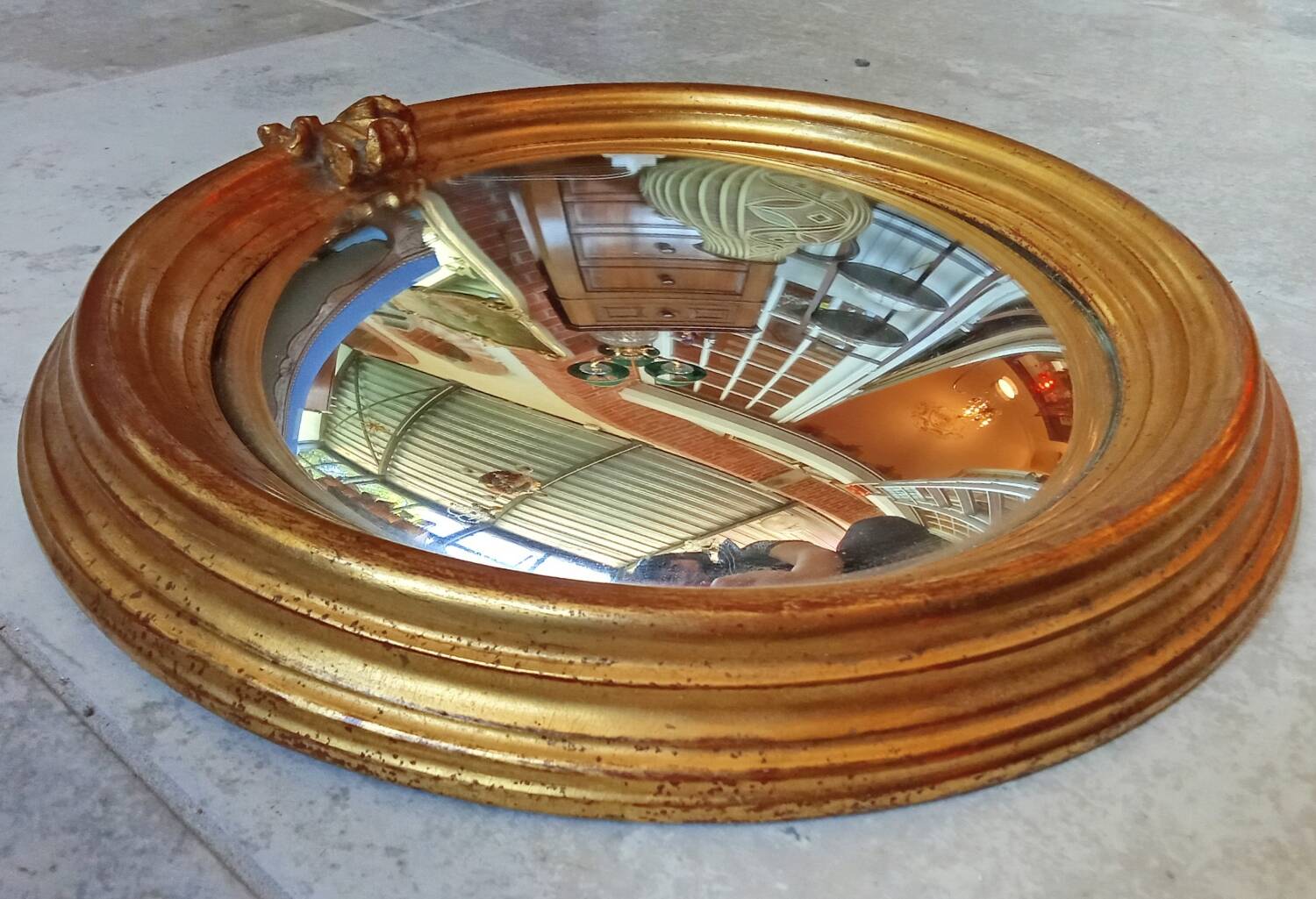 Old witch's eye mirror