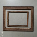 Duo of wooden frames