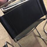 Set of 7 S33 Mart Stam Chairs Circa 1980