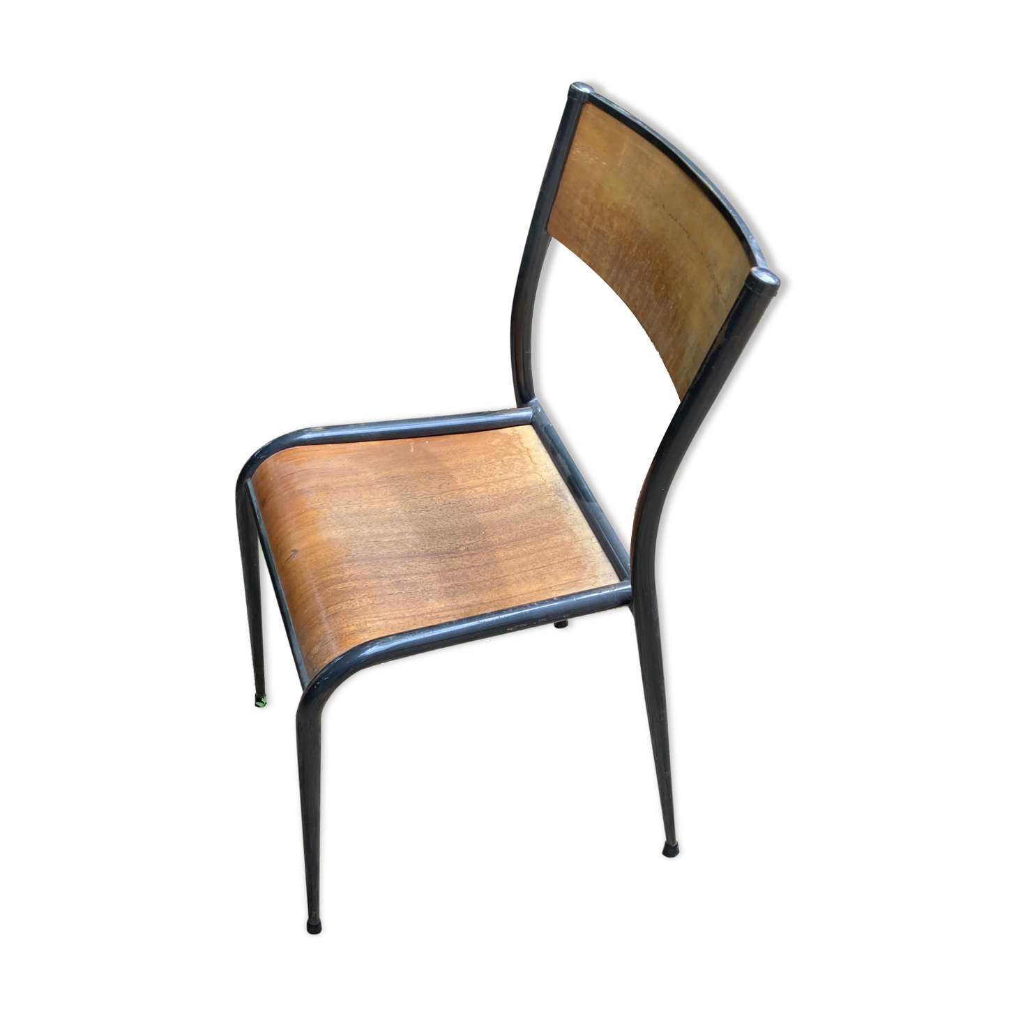 Mullca school chair with spindle legs