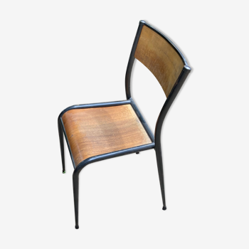 Mullca school chair with spindle legs