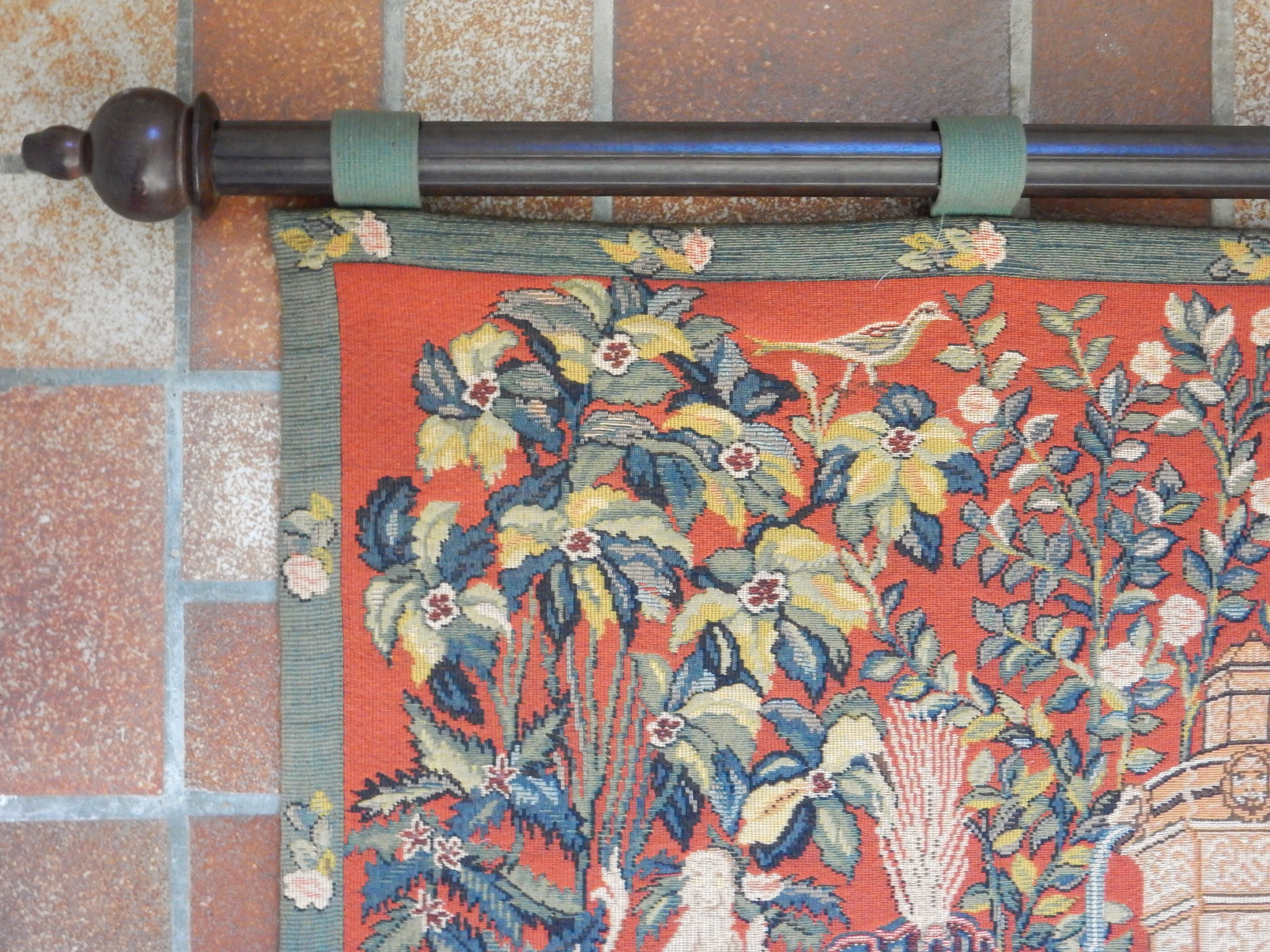 Medieval tapestry "The Novel of the Rose"