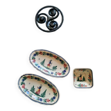 Henriot 3-piece ravier set
