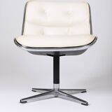 Charles Pollock leather armchair