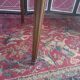Louis XVI style desk, leather top, 3 drawers and writing tablets