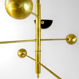 Lustre planetario laiton 3 bras