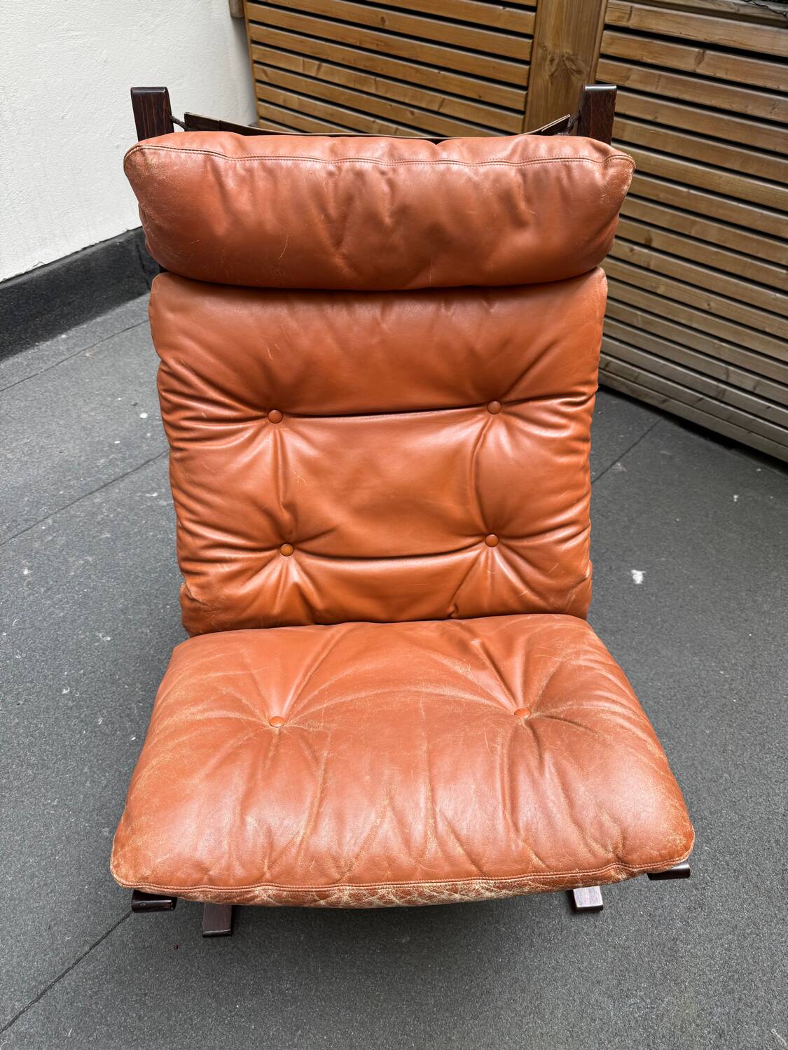 Fauteuil Siesta Lounge par Ingmar Relling pour Westnofa, Norvège