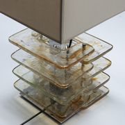 Lampe de table avec base en verre de Murano années 1960