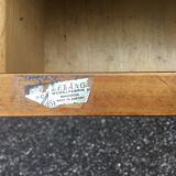 Peter Lovig Nielsen's Scandinavian teak boomerang desk from the 60s