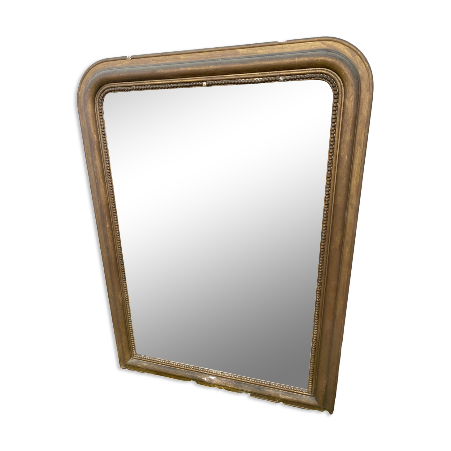 Early 20th century fireplace mirror