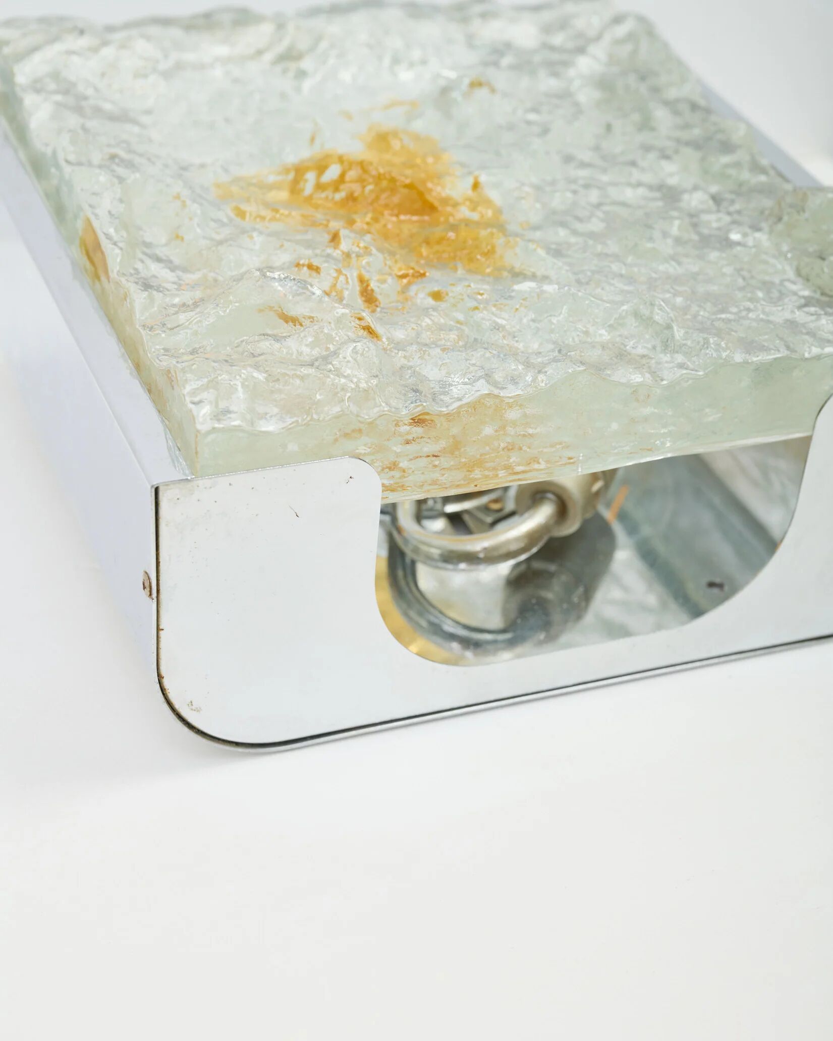 Murano glass wall light, Angelo Brotto for Esperia, 1970.