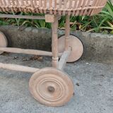 Rattan cradle